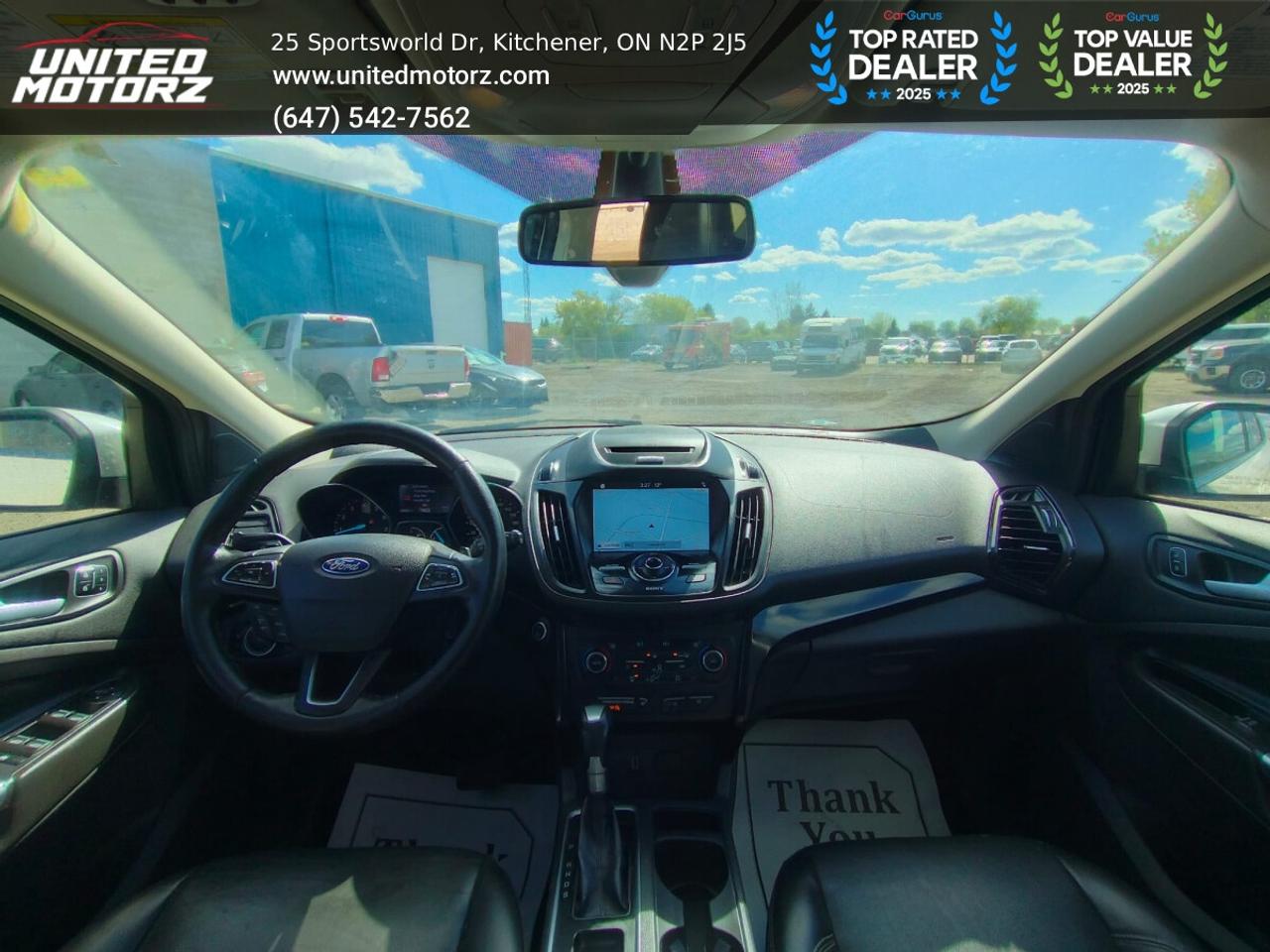 2017 Ford Escape Titanium~SAFETY CERTIFIED~Low Kms~40 Service Recor Photo