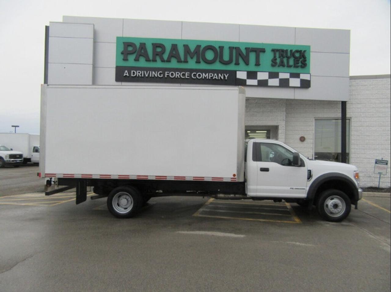 2022 Ford F-550 DIESEL 16FT BOX ROLLOUT RAMP Photo