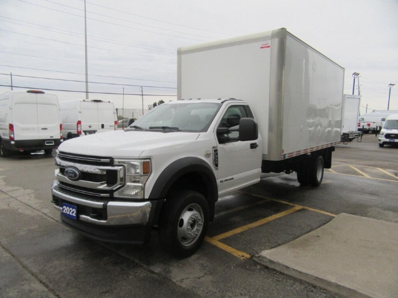 2022 Ford F-550 DIESEL 16FT BOX ROLLOUT RAMP Photo