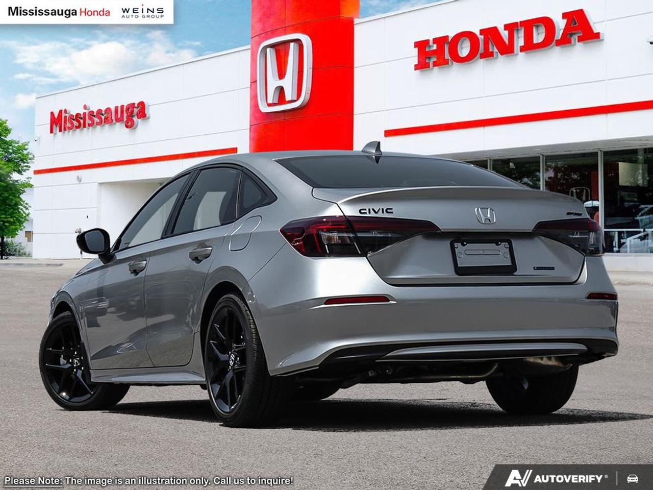 2026 Honda Civic Hybrid Sport 4dr Sedan Photo3