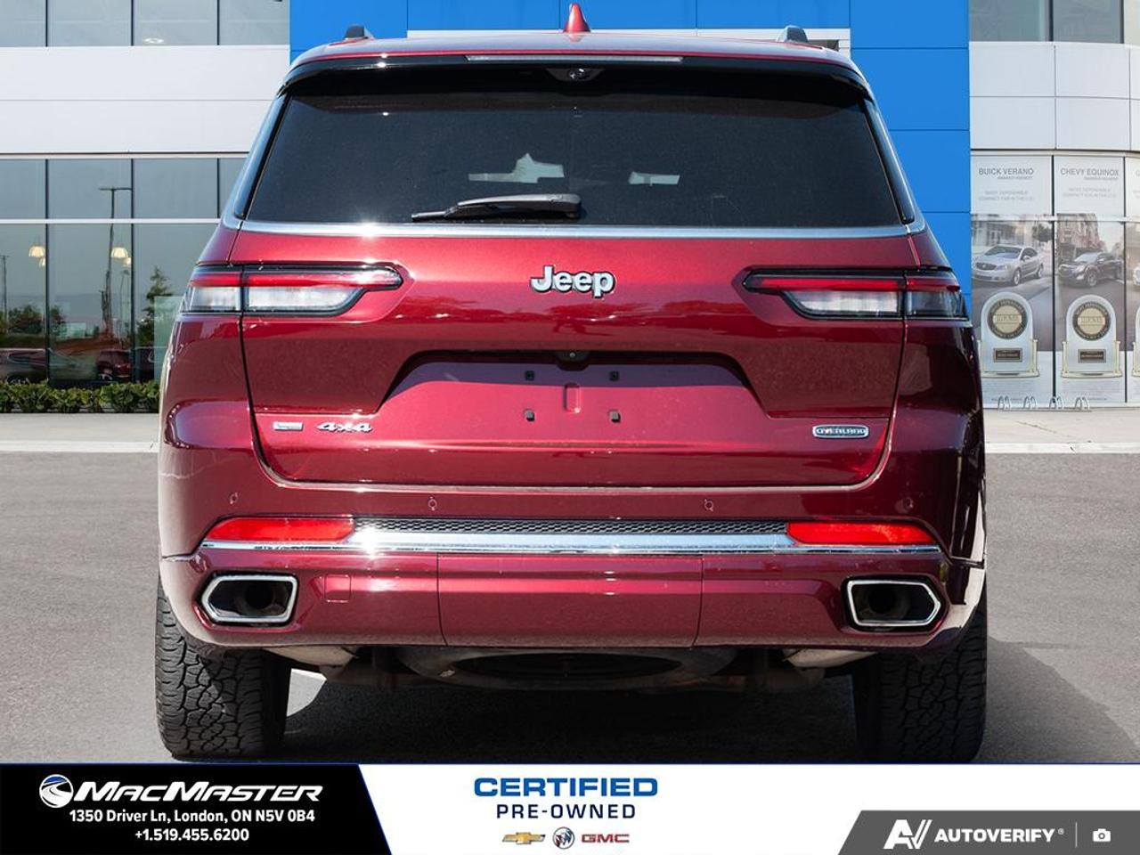 2022 Jeep Grand Cherokee L Overland 4dr 4x4 Photo4
