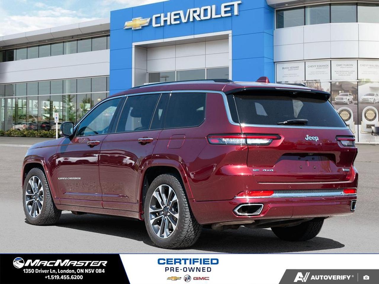 2022 Jeep Grand Cherokee L Overland 4dr 4x4 Photo3
