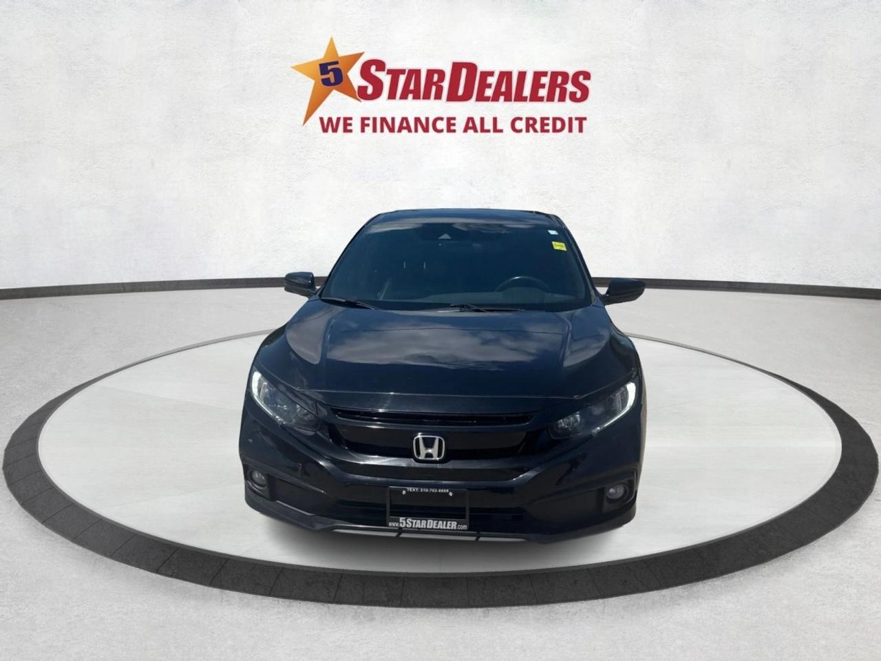 2019 Honda Civic Sedan SUNROOF CRUISE REAR CAM WE FINANCE ALL CREDIT Photo
