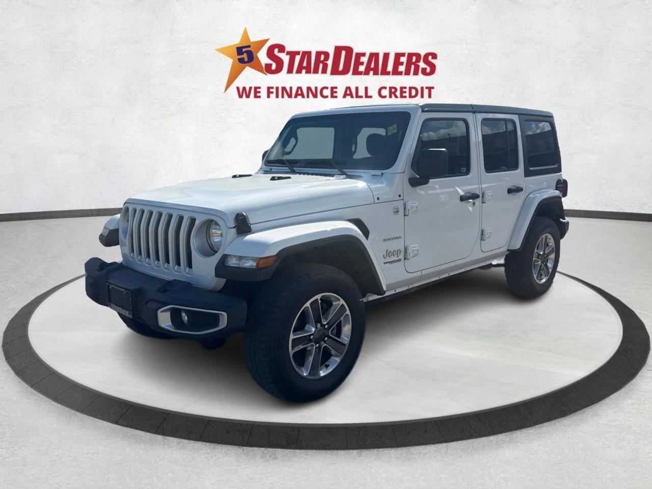 2019 Jeep WRANGLER UNLIMITED 4x4 two top Loaded CERTIFIED WE FINANCE ALL CREDIT Photo
