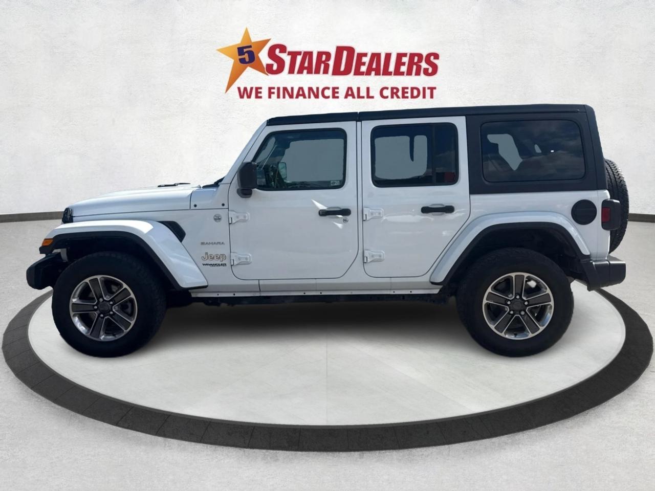 2019 Jeep WRANGLER UNLIMITED 4x4 two top Loaded CERTIFIED WE FINANCE ALL CREDIT Photo