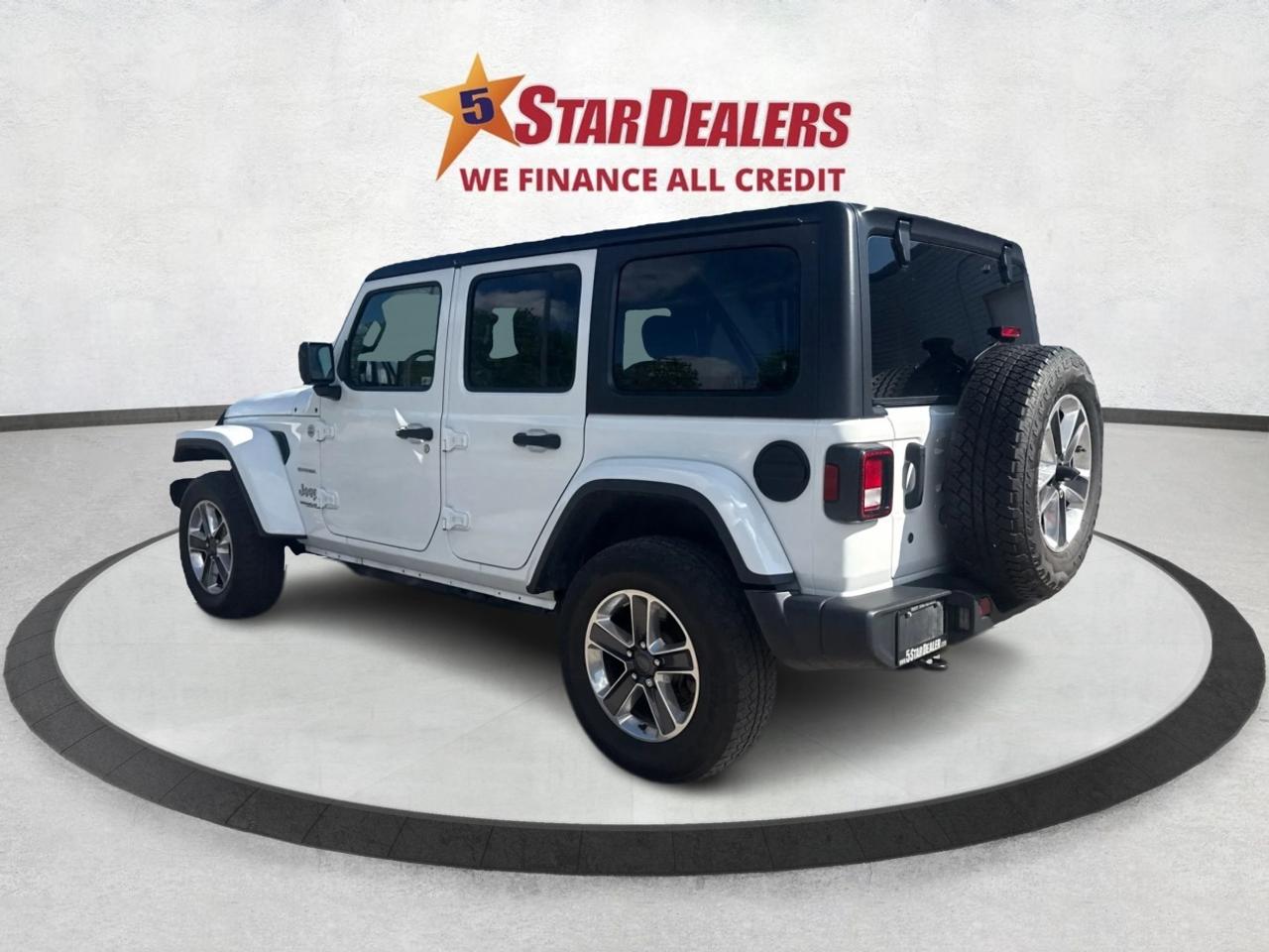 2019 Jeep WRANGLER UNLIMITED 4x4 two top Loaded CERTIFIED WE FINANCE ALL CREDIT Photo