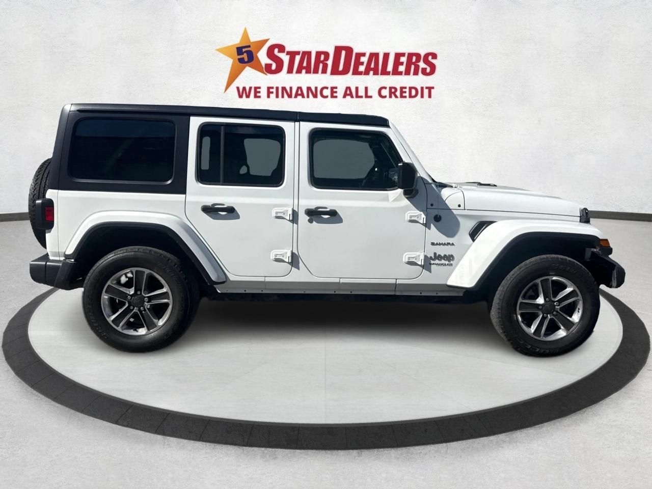 2019 Jeep WRANGLER UNLIMITED 4x4 two top Loaded CERTIFIED WE FINANCE ALL CREDIT Photo