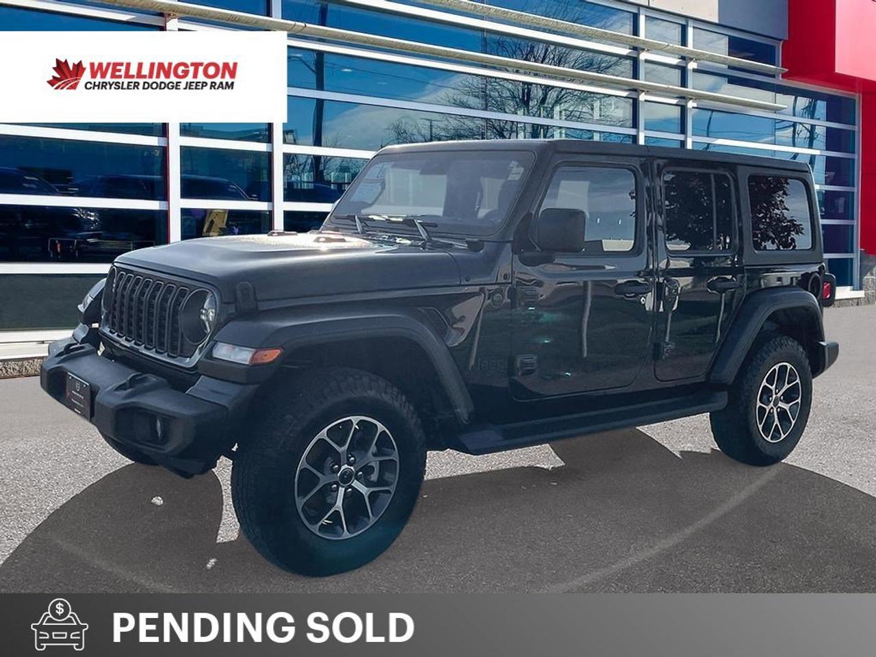 2024 Jeep Wrangler Sport S | Adaptive Cruise | Remote Starter | Alpine Stereo | Heated Seats & Steering Wheel Photo0
