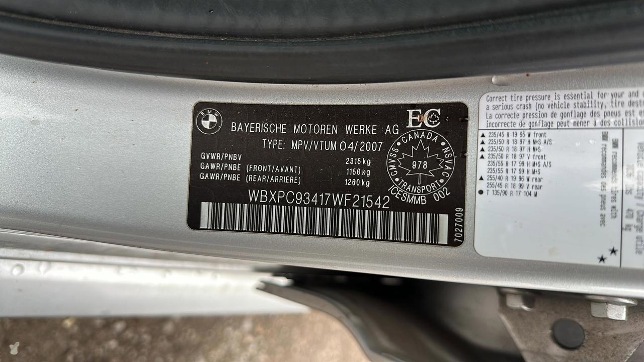 2007 BMW X3 AWD 4dr 3.0si Photo