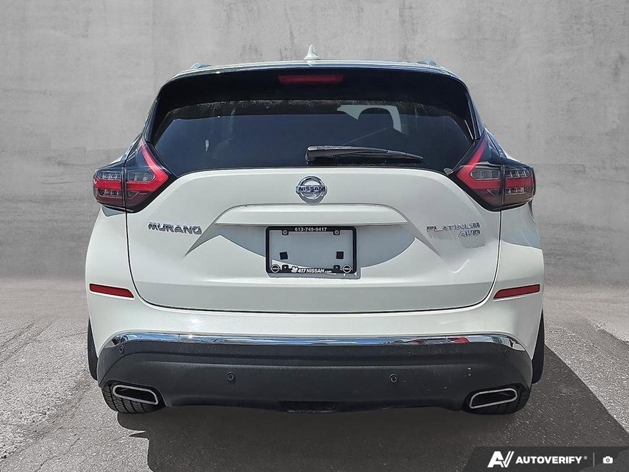 2020 Nissan Murano Platinum AWD | 360 View Camera | Apple Car Play | Moonroof | Photo3