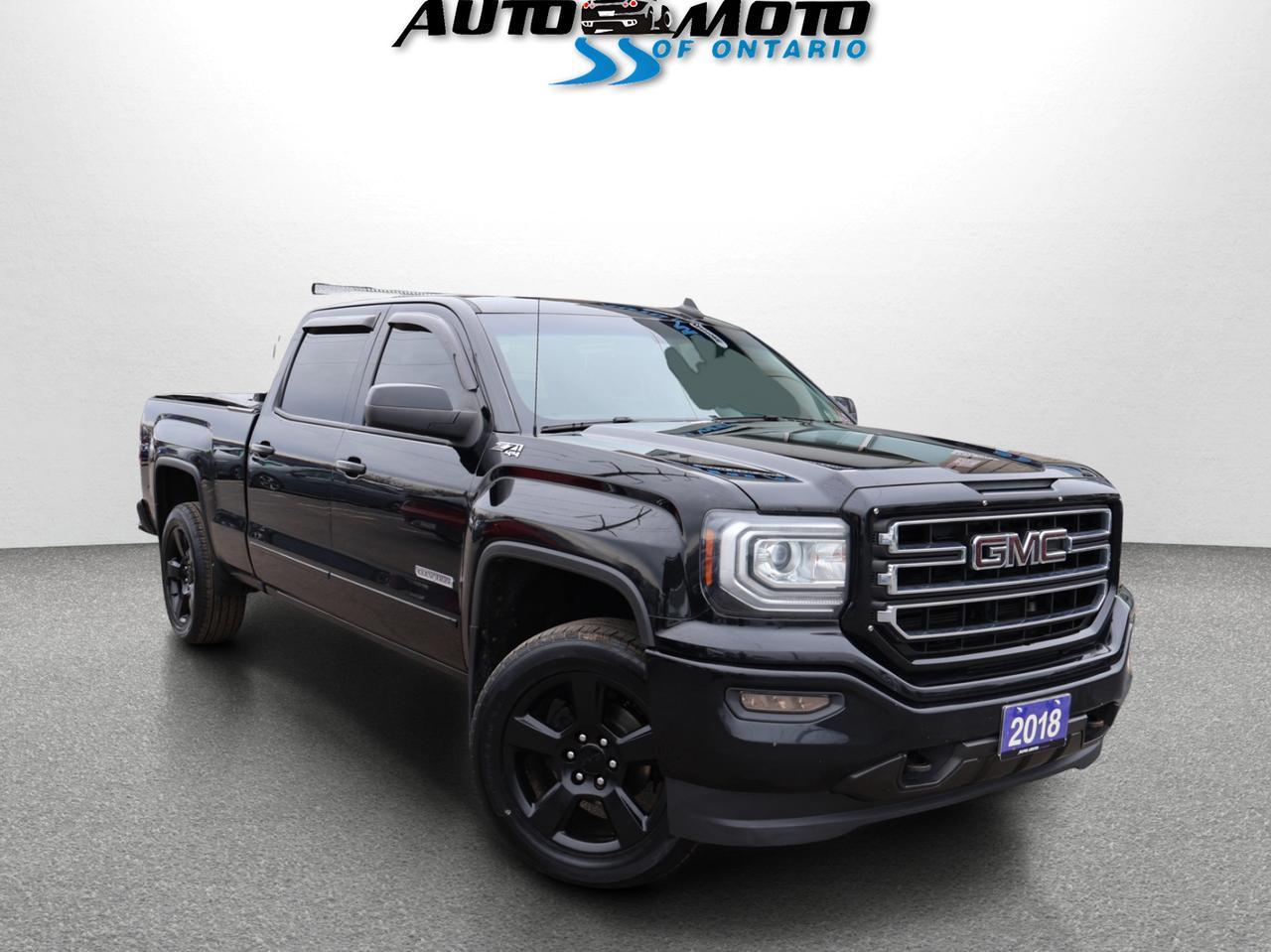 2018 GMC Sierra 1500 V8 SLE-Z71 CREW 4WD CERTIFIED *34 GMC SERVICE* CAMERA BLUETOOTH HEATED SEATS CRUISE ALLOYS