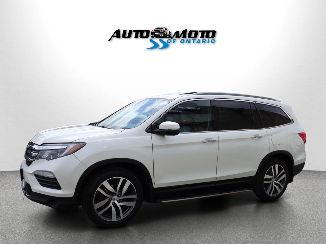 2016 Honda Pilot TOURING 4WD CERTIFIED *ACCIDENT FREE* CAMERA NAV BLUETOOTH LEATHER HEATED SEATS SUNROOF CRUISE ALLOYS Photo2