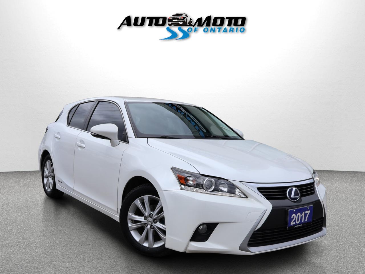 Used 2017 Lexus CT 200h PREMIUM CERTIFIED *2nd WINTER* CAMERA BLUETOOTH LEATHER HEATED SEATS CRUISE ALLOYS for sale in Burlington, ON