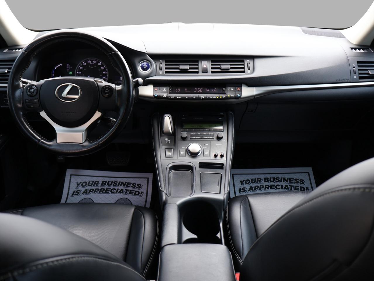 2017 Lexus CT 200h PREMIUM CERTIFIED *2nd WINTER* CAMERA BLUETOOTH LEATHER HEATED SEATS CRUISE ALLOYS Photo