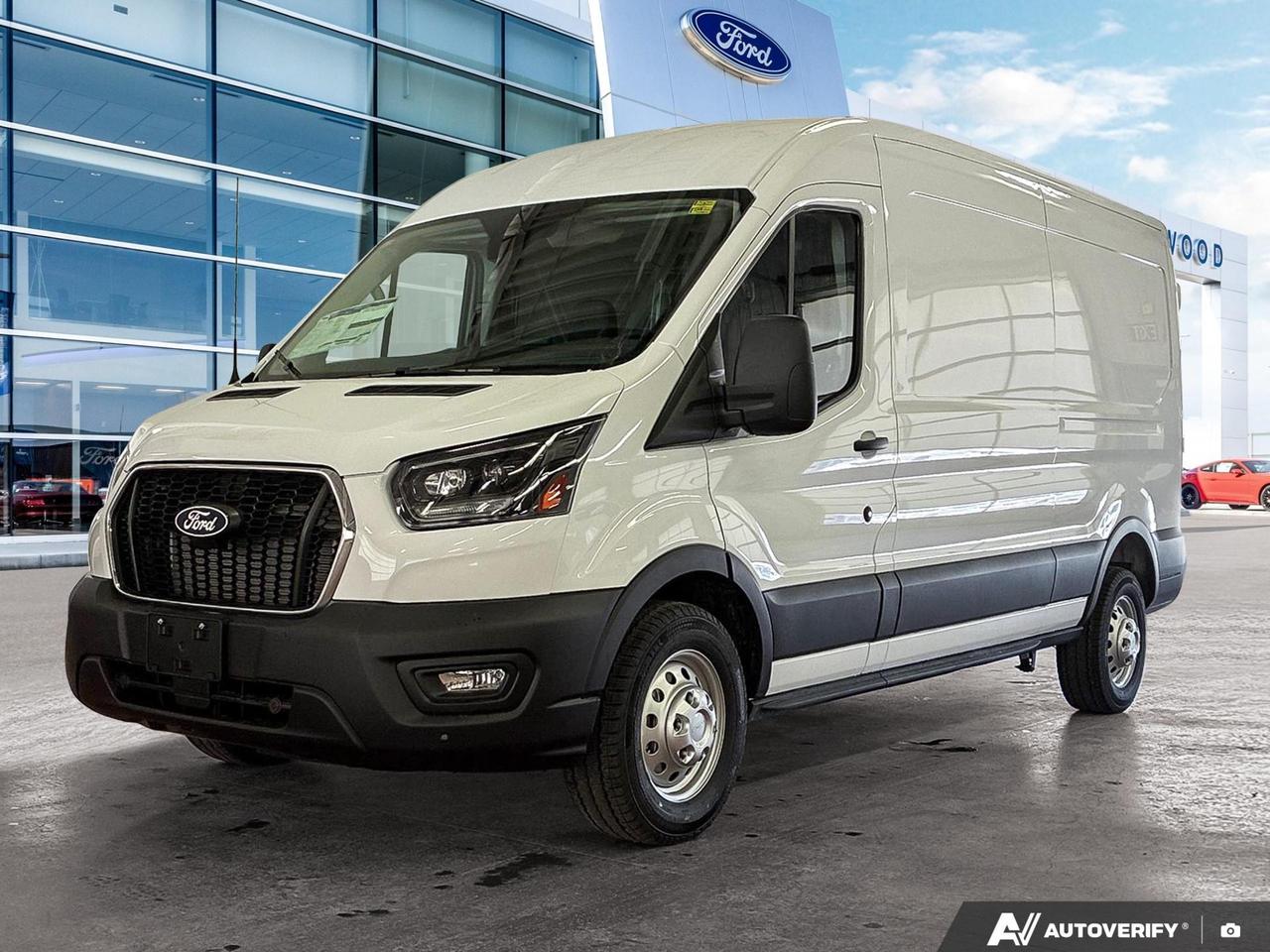 The 2026 Ford Transit Cargo Van T-250 AWD is a serious commercial workhorse built for businesses that demand reliability in all conditions. With All-Wheel Drive, a robust 3.5L 6-cylinder flex-fuel engine, and a generous 9,070 lb GVWR, this van is engineered to handle demanding loads and unpredictable Canadian weather without compromise.

- All-Wheel Drive (AWD) with automatic full-time engagement  exceptional traction year-round
- 3.5L 6-cylinder Flex Fuel Capable engine  versatility at the pump
- 148 Medium Roof configuration  maximizes cargo volume for equipment, tools, or product
- 9,070 lb GVWR  rated to carry serious payloads
- Collision Mitigation-Front & Low Tire Pressure Warning  driver safety on every job
- Electric Power-Assist Steering & Hill Hold Control  confident handling fully loaded
- 4-Wheel Disc Brakes with ABS and Brake Assist  reliable stopping power
- Securilock Anti-Theft Ignition Immobilizer  protects your investment and cargo
- Nearly new with only 26 km  delivered in fresh, work-ready condition

Ready to put this Transit to work for your business? Visit Birchwood Ford online at www.birchwoodford.ca to reserve this unit, start your purchase, or book an appointment. Our team is happy to answer any questions and help you find the right fit for your fleet.
Birchwood Ford is your choice for New Ford vehicles in Winnipeg. 

At Birchwood Ford, we hold ourselves to the highest standard. Our number one focus is customer satisfaction which has awarded us the Ford of Canadas Presidents Award for 5 consecutive years. This honour is presented to Ford dealers that have proven outstanding results in Sales and Customer Service Excellence.

Are you a newcomer to Canada, recent graduate, first time car buyer or physically challenged? Ask us about our exclusive rebates and how they may apply to you.
 
Interested in seeing/hearing more? Book a test drive or give us a call at (204) 661-9555 and we can help you with whatever you need!

Dealer permit #4454
Dealer permit #4454