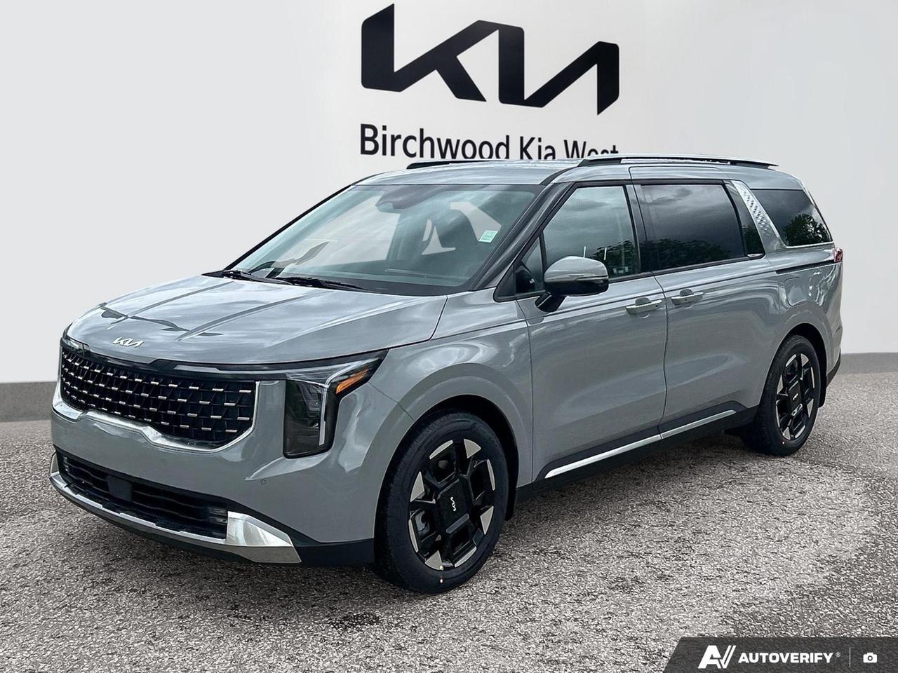 Experience is Everything at Birchwood Kia West!  It is our mission to provide the most transparent and time efficient sales process out of any Manitoba Kia Dealer!  Come visit us and see for yourself why we have a 4.4 star google rating!
The 2026 Kia Carnival in Ghost Grey is a brand-new minivan built for families who refuse to compromise on comfort, technology, or safety. With a powerful 3.5L V6, heated leather seats, a built-in navigation system, and a comprehensive suite of driver-assist features, this Carnival is equipped to handle every school run, road trip, and everything in between.

Key Features
- Ghost Grey exterior with Off Black interior  a refined, modern colour pairing
- AVN 5.0 Integrated Navigation System with Voice Activation for stress-free routing
- Heated Front Bucket Seats with power driver and passenger adjustment plus 2-way lumbar support
- Smart Cruise Control with Stop & Go (N-SCC w/S&G) for relaxed highway driving
- Power Sliding Rear Doors and 40-20-40 Slide-N-Stow 2nd Row Seat for flexible passenger and cargo configurations
- 19 Machine Finish Alloy Wheels with 235/55R19 tires for a polished, confident stance
- Heated Leather Steering Wheel and HomeLink Garage Door Transmitter for everyday convenience
- Only 26 km  essentially untouched and ready for its first real adventure

Safety Features
- Blind-Spot Collision-Avoidance Assist (BCA)
- Rear Cross-Traffic Collision Avoidance Assist (RCAA)
- Lane Following Assist (LFA)
- Driver Monitoring Alert
- Front & Rear Parking Distance Warning
- Collision Mitigation-Front
- Full curtain airbags across all three rows

Experience is Everything at Birchwood Kia West! It is our mission to provide the most transparent and time efficient sales process out of any Manitoba Kia Dealer! Reserve this Carnival online, start your purchase from home, or come in for a test drive  were here to make the process as easy as possible. Visit us at birchwoodkiawest.ca or contact us today with any questions.
ADDITIONAL ACCESSORIES INCLUDED: 

*Kia Genuine All-Weather Floor Mats
*Premium DEFA Block Heater
*Kia Genuine Wheel Locks
*Kia Genuine Touch-Up Paint

You might qualify for additional savings on your purchase! Ask us about our:

$500 Grad Program
$750 Mobility Assistance Program
$500 Military Benefit
1% Loyalty Rate Reduction 

FIND MORE INFORMATION AND VIEW MORE OPTIONS

*Visit us! Birchwood Kia West in the Birchwood Auto Park. Portage Ave & The Perimeter!
*Visit www.birchwoodkiawest.ca
*Contact our sales department at (204) 888-4542

*Whenever possible, the vehicle photos shown are of the ACTUAL vehicle. This provides the best online shopping experience for our valued customers.
*Price includes all options, fees, and levies. No additional charges are applied.
*Additional fees may apply to select finance and lease options. 
*Dealer Permit #4302
Dealer permit #4302