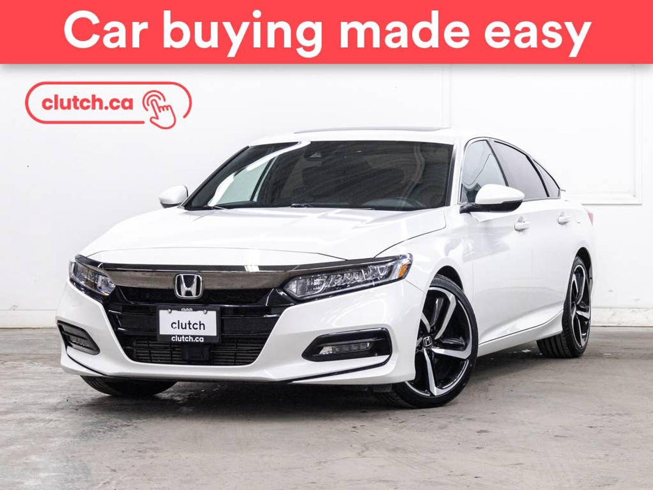 Brake Assist, Front Heated Seats, Power Lumbar Support and more!<br> <br>Clutch is the largest online used car retailer in Canada, delivering a seamless, hassle-free car-buying experience to drivers everywhere. Shop thousands of used cars online, get the right one delivered to your door, and enjoy peace of mind with our 10-Day Money-Back Guarantee. How sweet is that? To learn more, visit clutch.ca.<br> <br>The top features for this car include:<br> <br>Electric Parking Brake<br>Brake Assist<br>Front Heated Seats<br>Power Lumbar Support<br>Folding Rear Seats<br>Climate Control<br>Dual Zone Front Climate Control<br>Premium Sound System<br>Speed-Sensitive Volume<br>Touchscreen Display<br>Cruise Control<br>Adaptive Cruise Control<br>12V Outlet<br>Hands Free Device Connectivity<br>Apple CarPlay<br>Android Auto<br>USB Input<br>Keyless Entry<br>Push Button Start<br>Passive Keyless Entry<br>Keyfob Remote Start<br>Lane Departure Warning<br>Active Lane Keep Assistance<br>Forward Collision Mitigation<br>Pedestrian Detection<br>Driver Attention Alert<br>Traffic Sign Recognition<br>One-Touch Windows<br>Rear Window Defroster<br>Sunroof<br>Hill Assistance<br>Automatic High Beams<br>Rear View Camera<br>Power Driver Seat<br>AM/FM Stereo<br> <br>Seamless home delivery - Delivery to your door in a matter of days. Available on select packages.<br> <br>Try it out for 10 days - If you do not like it, we will take it back. <br> <br>Quality assured - All cars go through our rigorous 210-point inspection and reconditioning process.<br> <br>Peace of mind - Warranty and protection plans available.<br> <br>Haggle-free - No haggling or hard sells.<br> <br>100% Transparency - Full inspection reports on every car, including high-res photography and a free Carfax report.<br> <br>Listed price is for cash purchase only and does not include taxes, Shipping Fees (if applicable), Delivery Fees (if applicable), government licensing fees.<br> <br>Previous Provincial Registrations:<br>Ontario<br> <br>Stock # 103278