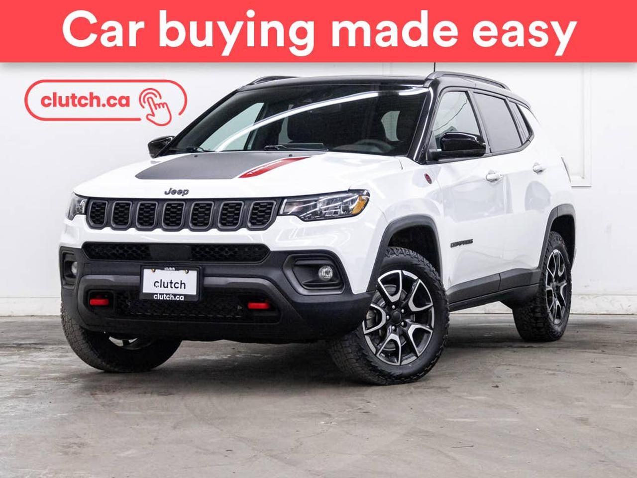 Electric Parking Brake, Brake Assist, Power Tailgate/Hatch and more!<br> <br>Clutch is the largest online used car retailer in Canada, delivering a seamless, hassle-free car-buying experience to drivers everywhere. Shop thousands of used cars online, get the right one delivered to your door, and enjoy peace of mind with our 10-Day Money-Back Guarantee. How sweet is that? To learn more, visit clutch.ca.<br> <br>The top features for this car include:<br> <br>Auto Stop/Start<br>Electric Parking Brake<br>Brake Assist<br>Power Tailgate/Hatch<br>Cornering Lights<br>Auto Dimming Rearview Mirror<br>Front Heated Seats<br>Power Lumbar Support<br>Folding Rear Seats<br>Climate Control<br>Dual Zone Front Climate Control<br>Rear Climate Vents<br>Premium Sound System<br>Bluetooth Music<br>Touchscreen Display<br>GPS Navigation<br>Cruise Control<br>Integrated Garage Door Opener<br>12V Outlet<br>Hands Free Device Connectivity<br>Apple CarPlay<br>Android Auto<br>USB Input<br>Keyless Entry<br>Push Button Start<br>Passive Keyless Entry<br>Keyfob Remote Start<br>Rear Seat Reminder<br>Lane Departure Warning<br>Active Lane Keep Assistance<br>Blindspot Sensors<br>Forward Collision Mitigation<br>Rear Collision Warning<br>Rear Cross Traffic Alert<br>Pedestrian Detection<br>Driver Attention Alert<br>Heated Steering Wheel<br>One-Touch Windows<br>Rain Sensing Wipers<br>Rear Window Defroster<br>Panoramic Sunroof<br>Hill Assistance<br>Automatic High Beams<br>Rear View Camera<br>Power Driver Seat<br>App Remote Start<br>Rear Parking Sensors<br> <br>Seamless home delivery - Delivery to your door in a matter of days. Available on select packages.<br> <br>Try it out for 10 days - If you do not like it, we will take it back. <br> <br>Quality assured - All cars go through our rigorous 210-point inspection and reconditioning process.<br> <br>Peace of mind - Warranty and protection plans available.<br> <br>Haggle-free - No haggling or hard sells.<br> <br>100% Transparency - Full inspection reports on every car, including high-res photography and a free Carfax report.<br> <br>Listed price is for cash purchase only and does not include taxes, Shipping Fees (if applicable), Delivery Fees (if applicable), government licensing fees.<br> <br>Previous Provincial Registrations:<br>Ontario<br> <br>Stock # 103367