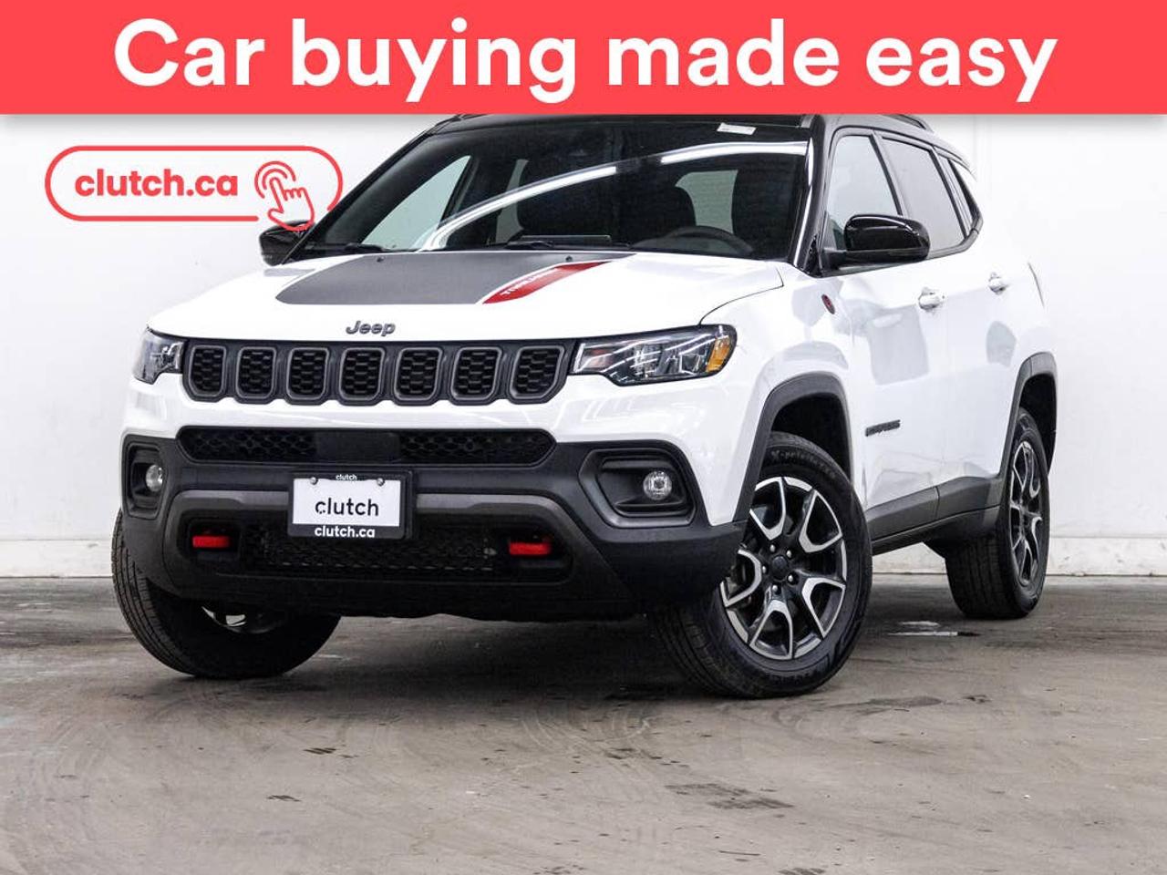 Electric Parking Brake, Brake Assist, Power Tailgate/Hatch and more!<br> <br>Clutch is the largest online used car retailer in Canada, delivering a seamless, hassle-free car-buying experience to drivers everywhere. Shop thousands of used cars online, get the right one delivered to your door, and enjoy peace of mind with our 10-Day Money-Back Guarantee. How sweet is that? To learn more, visit clutch.ca.<br> <br>The top features for this car include:<br> <br>Auto Stop/Start<br>Electric Parking Brake<br>Brake Assist<br>Power Tailgate/Hatch<br>Cornering Lights<br>Auto Dimming Rearview Mirror<br>Front Heated Seats<br>Power Lumbar Support<br>Folding Rear Seats<br>Climate Control<br>Dual Zone Front Climate Control<br>Rear Climate Vents<br>Premium Sound System<br>Bluetooth Music<br>Touchscreen Display<br>GPS Navigation<br>Cruise Control<br>Integrated Garage Door Opener<br>12V Outlet<br>Hands Free Device Connectivity<br>Apple CarPlay<br>Android Auto<br>USB Input<br>Keyless Entry<br>Push Button Start<br>Passive Keyless Entry<br>Keyfob Remote Start<br>Rear Seat Reminder<br>Lane Departure Warning<br>Active Lane Keep Assistance<br>Blindspot Sensors<br>Forward Collision Mitigation<br>Rear Collision Warning<br>Rear Cross Traffic Alert<br>Pedestrian Detection<br>Driver Attention Alert<br>Heated Steering Wheel<br>One-Touch Windows<br>Rain Sensing Wipers<br>Rear Window Defroster<br>Panoramic Sunroof<br>Hill Assistance<br>Automatic High Beams<br>Power Driver Seat<br>App Remote Start<br> <br>Seamless home delivery - Delivery to your door in a matter of days. Available on select packages.<br> <br>Try it out for 10 days - If you do not like it, we will take it back. <br> <br>Quality assured - All cars go through our rigorous 210-point inspection and reconditioning process.<br> <br>Peace of mind - Warranty and protection plans available.<br> <br>Haggle-free - No haggling or hard sells.<br> <br>100% Transparency - Full inspection reports on every car, including high-res photography and a free Carfax report.<br> <br>Listed price is for cash purchase only and does not include taxes, Shipping Fees (if applicable), Delivery Fees (if applicable), government licensing fees.<br> <br>Previous Provincial Registrations:<br>Ontario<br> <br>Stock # 103369