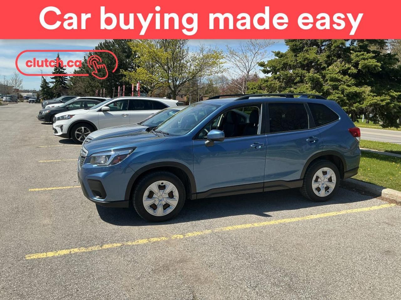 NO ACCIDENTS / CLEAN CARFAX / Electric Parking Brake, Brake Assist, Front Heated Seats and more!<br> <br>Clutch is the largest online used car retailer in Canada, delivering a seamless, hassle-free car-buying experience to drivers everywhere. Shop thousands of used cars online, get the right one delivered to your door, and enjoy peace of mind with our 10-Day Money-Back Guarantee. How sweet is that? To learn more, visit clutch.ca.<br> <br>The top features for this car include:<br> <br>Auto Stop/Start<br>Electric Parking Brake<br>Brake Assist<br>Front Heated Seats<br>Folding Rear Seats<br>Climate Control<br>Speed-Sensitive Volume<br>Bluetooth Music<br>Touchscreen Display<br>Cruise Control<br>Adaptive Cruise Control<br>12V Outlet<br>Hands Free Device Connectivity<br>Apple CarPlay<br>Android Auto<br>USB Input<br>Keyless Entry<br>Rear Seat Reminder<br>Lane Departure Warning<br>Active Lane Keep Assistance<br>Forward Collision Mitigation<br>Pedestrian Detection<br>Driver Attention Alert<br>Rear Window Defroster<br>Hill Assistance<br>Rear View Camera<br> <br>Seamless home delivery - Delivery to your door in a matter of days. Available on select packages.<br> <br>Try it out for 10 days - If you do not like it, we will take it back. <br> <br>Quality assured - All cars go through our rigorous 210-point inspection and reconditioning process.<br> <br>Peace of mind - Warranty and protection plans available.<br> <br>Haggle-free - No haggling or hard sells.<br> <br>100% Transparency - Full inspection reports on every car, including high-res photography and a free Carfax report.<br> <br>Listed price is for cash purchase only and does not include taxes, Shipping Fees (if applicable), Delivery Fees (if applicable), government licensing fees.<br> <br>Previous Provincial Registrations:<br>Alberta<br> <br>Stock # 103391