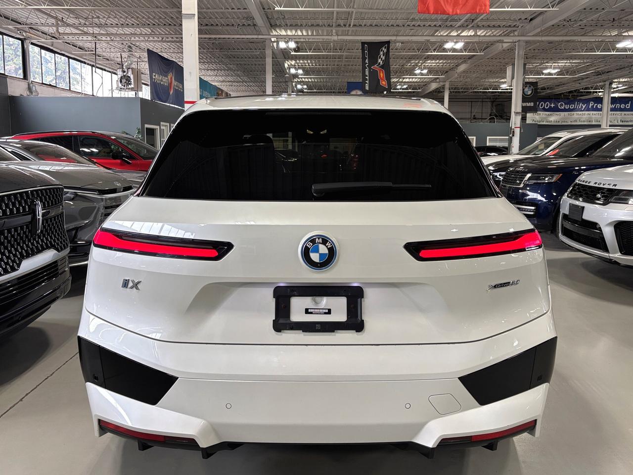 2022 BMW iX xDrive50|AWD|MASSAGE|HEADSUP|3DCAM|BROWNLEATHER|++ Photo