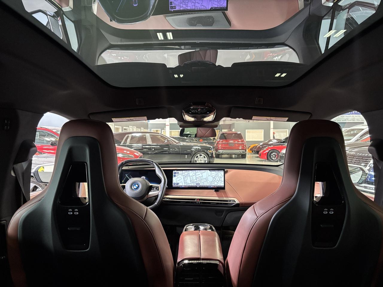 2022 BMW iX xDrive50|AWD|MASSAGE|HEADSUP|3DCAM|BROWNLEATHER|++ Photo