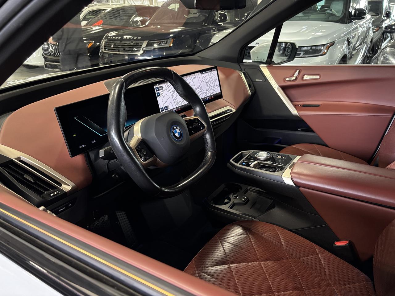 2022 BMW iX xDrive50|AWD|MASSAGE|HEADSUP|3DCAM|BROWNLEATHER|++ Photo