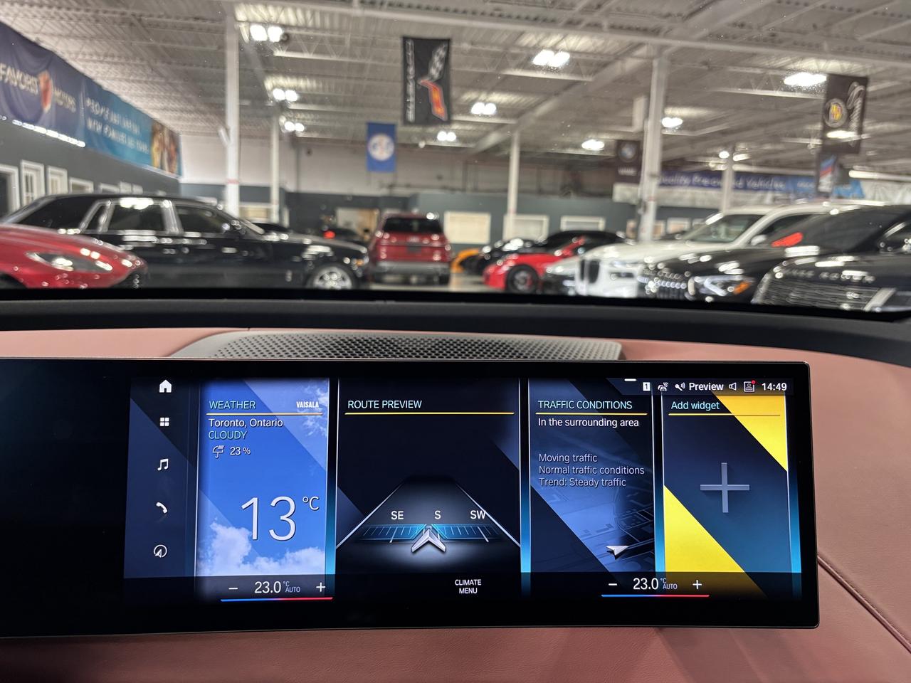 2022 BMW iX xDrive50|AWD|MASSAGE|HEADSUP|3DCAM|BROWNLEATHER|++ Photo