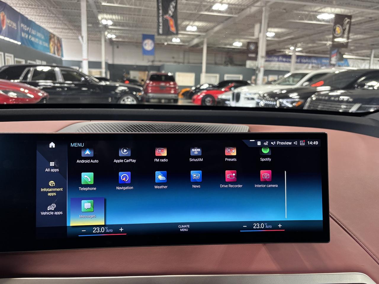 2022 BMW iX xDrive50|AWD|MASSAGE|HEADSUP|3DCAM|BROWNLEATHER|++ Photo