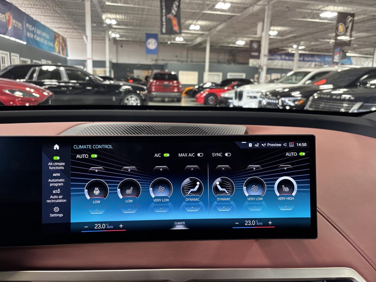 2022 BMW iX xDrive50|AWD|MASSAGE|HEADSUP|3DCAM|BROWNLEATHER|++ Photo