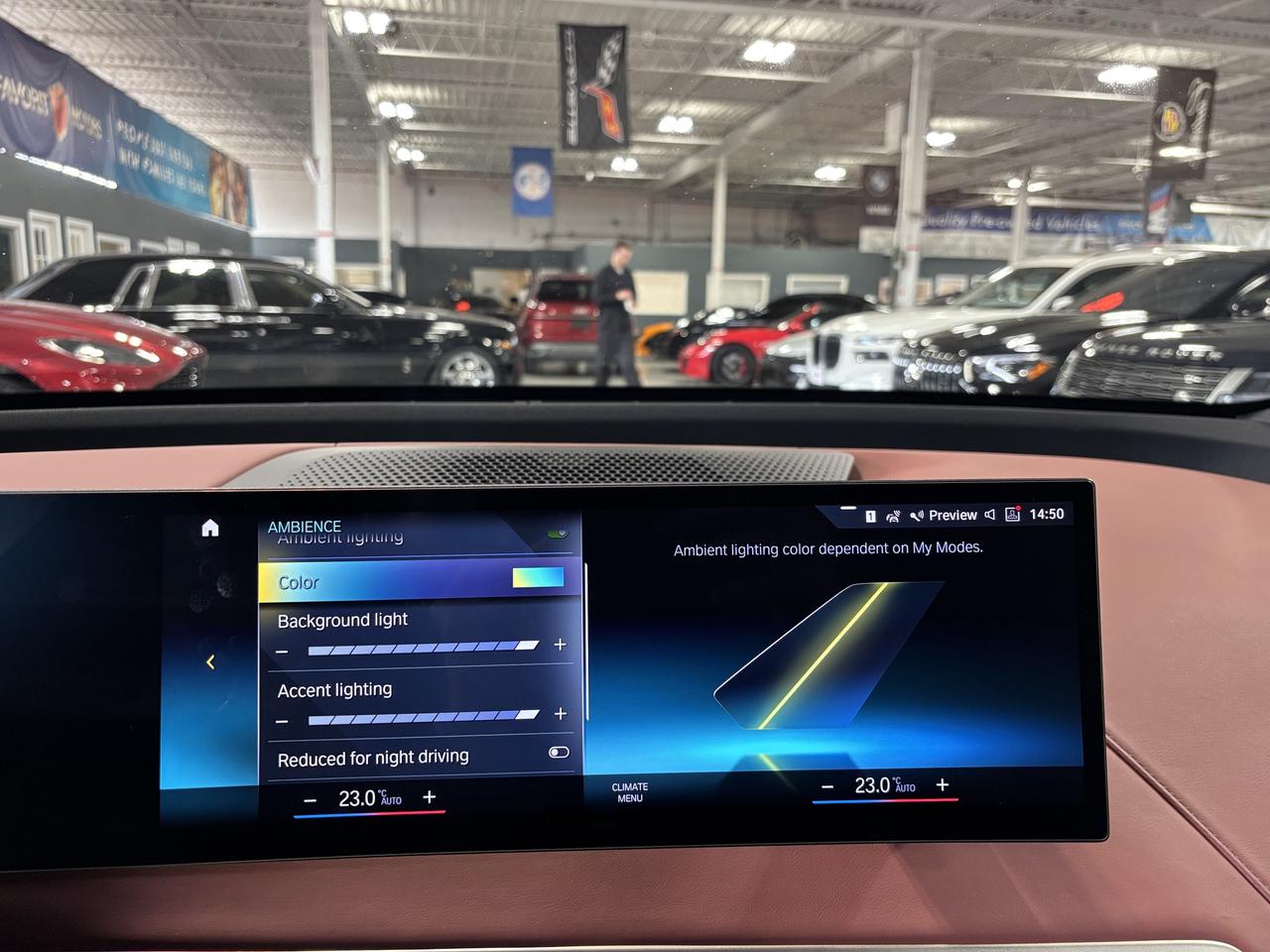 2022 BMW iX xDrive50|AWD|MASSAGE|HEADSUP|3DCAM|BROWNLEATHER|++ Photo