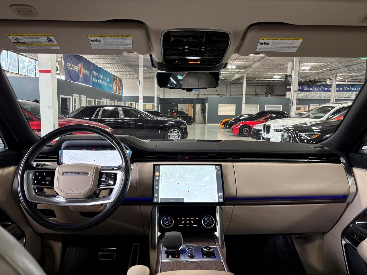 2023 Land Rover Range Rover P530 SE SWB|NO LUX TAX|RECLINE|WOOD|CREAMSEATS|HUD Photo