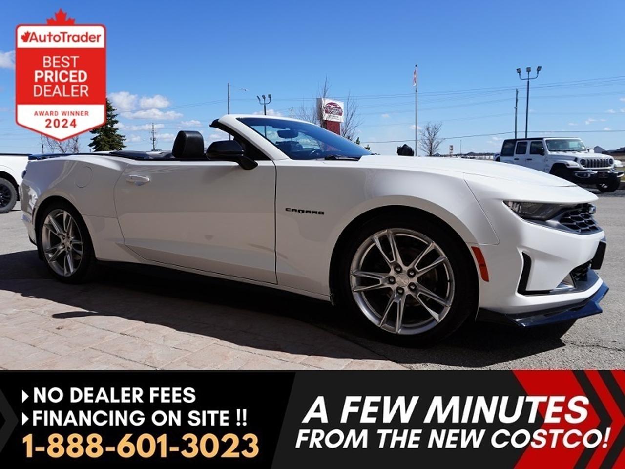 Used 2020 Chevrolet Camaro RALLY SPORT (RS) - LOADED - SUMMER READY!!! for sale in Headingley, MB