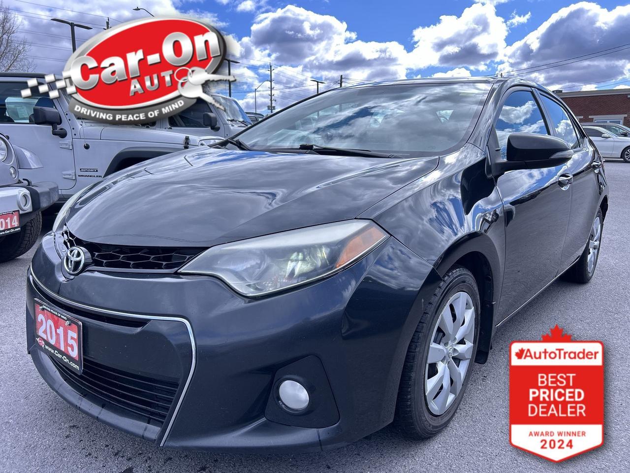2015 Toyota Corolla S | 6-SPEED | HTD LEATHER | BLUETOOTH | REAR CAM Photo