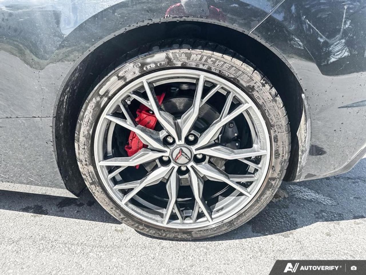 2025 Chevrolet Corvette Stingray Coupe  1LT, TRIDENT WHEELS, RED CALIPERS Photo