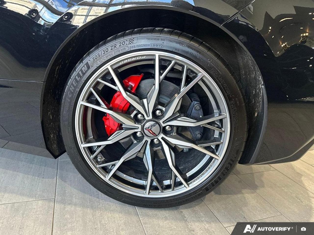 2025 Chevrolet Corvette Stingray Coupe  1LT, TRIDENT WHEELS, RED CALIPERS Photo