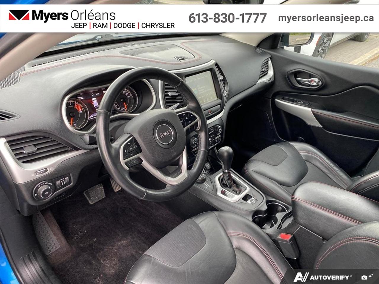 2018 Jeep Cherokee Trailhawk  -  Leather Seats Photo