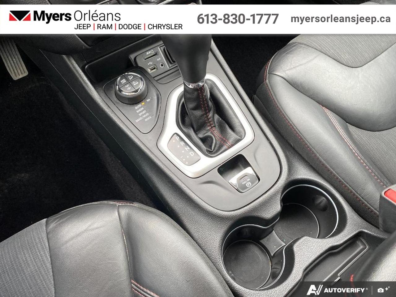2018 Jeep Cherokee Trailhawk  -  Leather Seats Photo