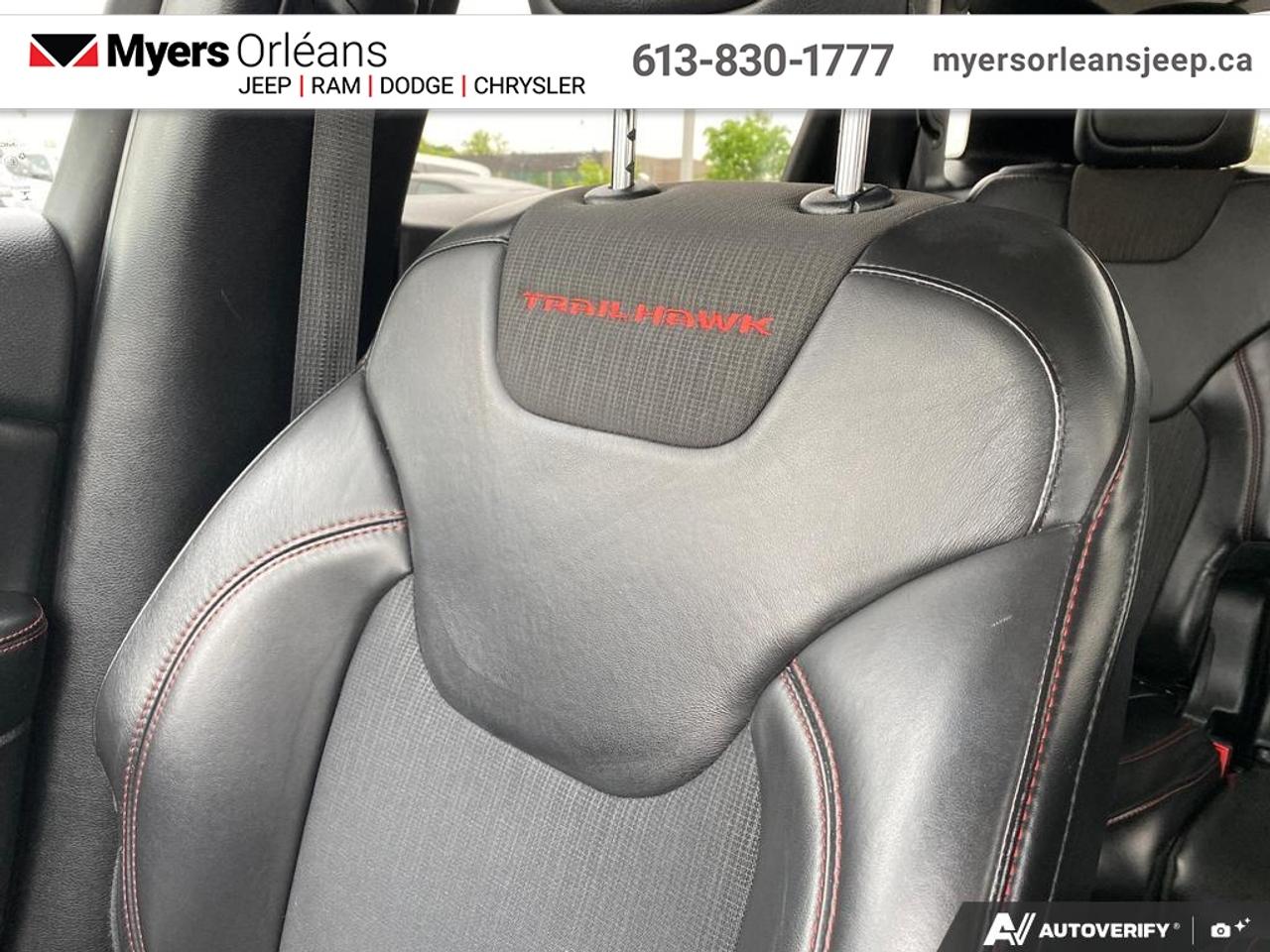 2018 Jeep Cherokee Trailhawk  -  Leather Seats Photo