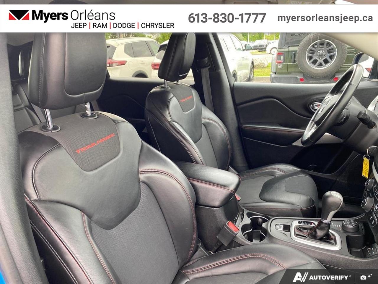 2018 Jeep Cherokee Trailhawk  -  Leather Seats Photo
