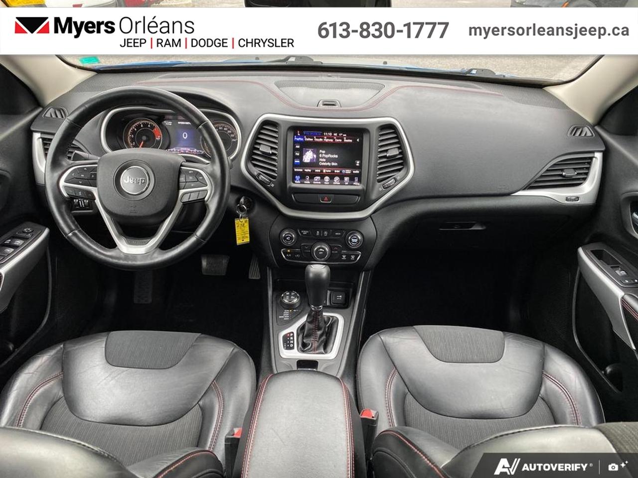 2018 Jeep Cherokee Trailhawk  -  Leather Seats Photo