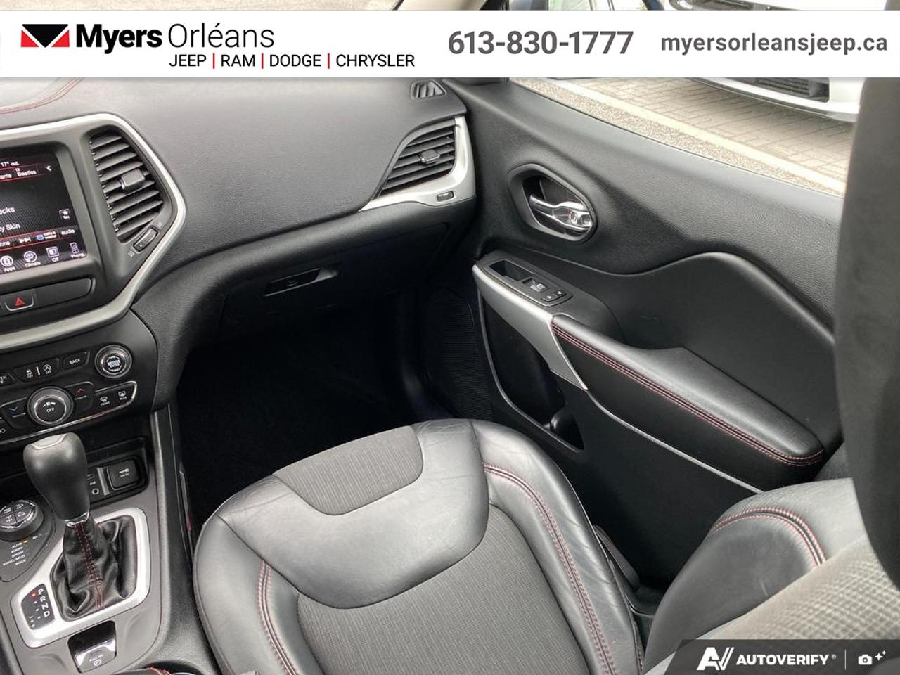 2018 Jeep Cherokee Trailhawk  -  Leather Seats Photo