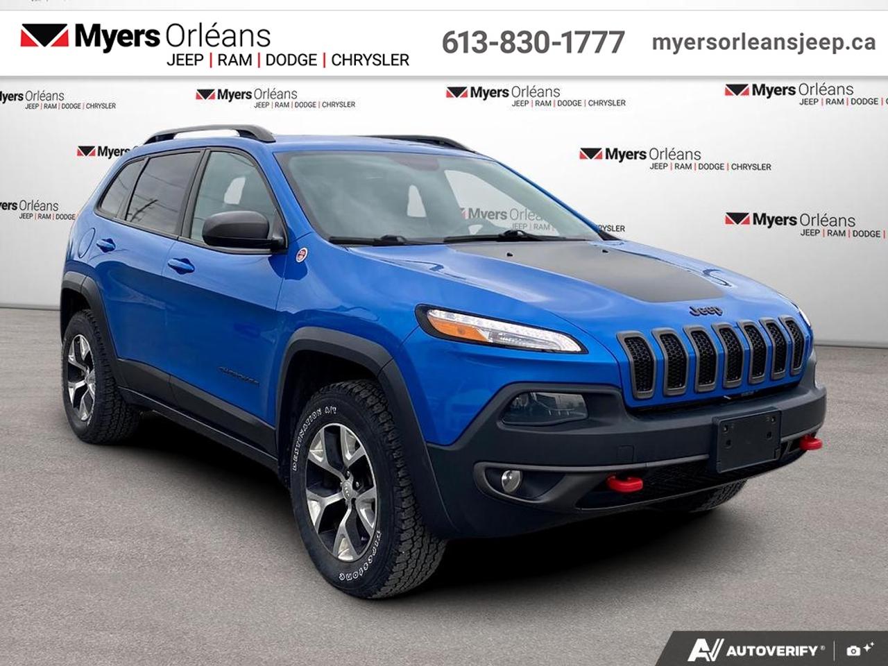 2018 Jeep Cherokee Trailhawk  -  Leather Seats Photo