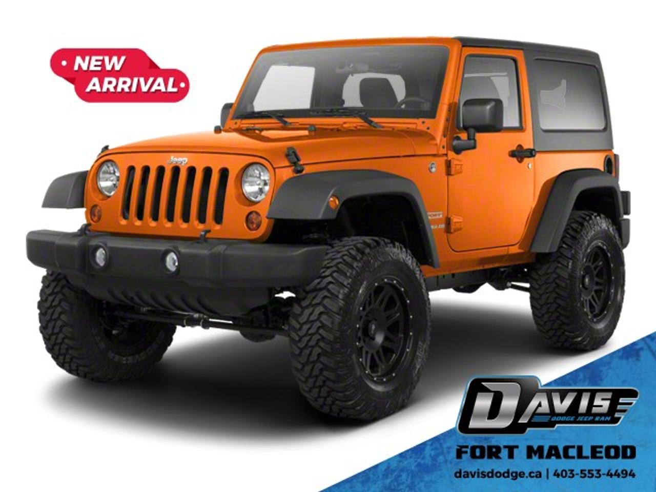 Used 2012 Jeep Wrangler 4WD 2dr Sport for sale in Fort Macleod, AB