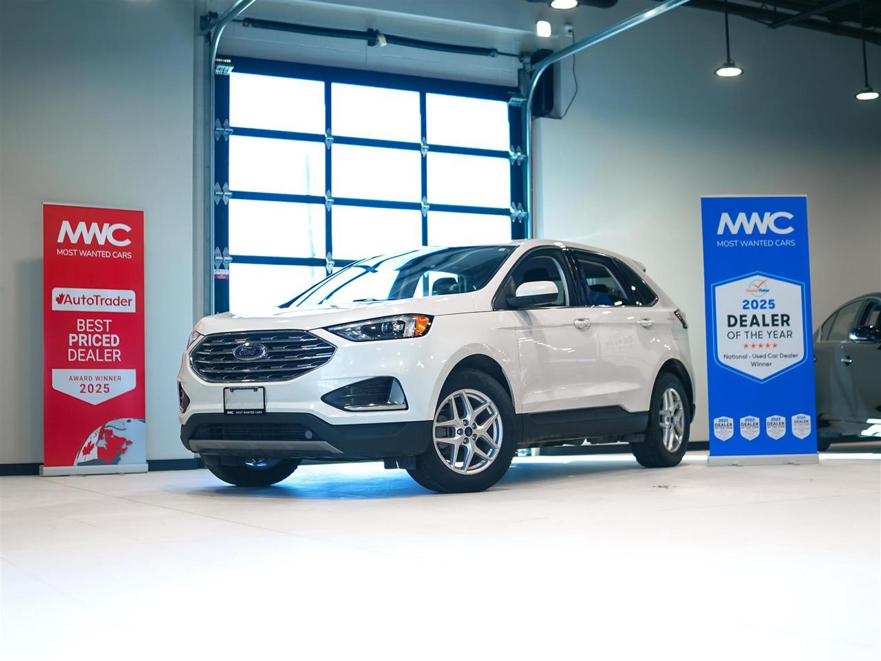 <div style=text-align: justify;><span style=font-size: 10.5pt; font-family: "Times New Roman", serif; font-variant: normal; vertical-align: baseline; white-space: pre-wrap;>Awarded Canada&rsquo;s #1 rated used car dealership with a 4.9/5 rating with 5,000+ reviews. <strong>Safety certification included in advertised price</strong>. Serving you at our Guelph and Kitchener locations please call to book your appointment. Financing available with rates as low as 6.36% O.A.C.</span><span style=background-color: transparent; font-size: 10.5pt; font-family: Arial, sans-serif; color: rgb(0, 0, 0); font-variant: normal; vertical-align: baseline; white-space: pre-wrap;> </span><span style=font-size:14px;><span style=font-family:times new roman,times,serif;>This new arrival has a CLEAN CARFAX with no accidents and is also a one owner Canadian lease return vehicle with Ford service records. High-value options included with this vehicle are; blind spot indicators, lane departure warning, adaptive cruise control, pre-collision, heated / power seats, convenience entry, push button, power tailgate, app connect, back up camera, touchscreen, OEM remote start and 18&rdquo; alloy rims, offering immense value.<br /><br /><strong>Why Choose Most Wanted Cars</strong><br />At Most Wanted Cars, we&rsquo;re not just a dealership, we&rsquo;re a place where our customers send their family and friends. Since 1975, our family owned and operated business has been proud to offer the best financing options in Kitchener-Waterloo-Cambridge, Guelph, and the surrounding areas. We&rsquo;re proud to be recognized as DealerRater&rsquo;s National Winner for Used Car Dealers in 2023, 2024 & 2025, with an A+ rating from the Better Business Bureau with over&nbsp;</span></span>5,000&nbsp;<span style=font-size:14px;><span style=font-family:times new roman,times,serif;>customer reviews averaging 4.9/5. Most units are one owner, accident free, clean CarProof, low km, Canadian vehicles, local vehicles, odor free and smoke free. We offer a wide selection of Certified Pre-Owned vehicles, each backed by a free CarProof report, with no liens, full safety inspected, with a multi-point inspection. All vehicles are freshly serviced with an oil change and units can be vehicle detailed upon request, ensuring they&rsquo;re ready for the road. Many of our vehicles are dealer serviced and include the balance of factory warranty for added peace of mind. Every vehicle is thoroughly reconditioned and presented in excellent condition, because at Most Wanted Cars you deserve nothing less!<br />To serve you better, we have two convenient locations:<br />&nbsp;</span></span></div><ol><li style=text-align: justify;><span style=font-size:14px;><span style=font-family:times new roman,times,serif;><strong>600 Elmira Rd N, Guelph &ndash; 519 822 2227</strong></span></span></li><li style=text-align: justify;><span style=font-size:14px;><span style=font-family:times new roman,times,serif;><strong>1620 King Street East, Kitchener &ndash; 519 772 3040</strong></span></span></li></ol><div style=text-align: justify;><span style=font-size:14px;><span style=font-family:times new roman,times,serif;>&nbsp;<br />Visit us at <a href=http://www.mostwantedcars.ca/>www.mostwantedcars.ca</a> to explore our full inventory and complete an easy online finance application for exclusive online preferred rates. Interest rates offered as low as 6.46% on approved credit.<br /><em>Note: Prices listed are available for financing purchases only, with approved credit. The cash price is $975 more for other payment methods. Taxes and licensing are not included in the listed price.</em><br />&nbsp;<br />Most Wanted Cars also provides additional protection options at exclusive pricing, including the Fresh Start Platinum Package, rust protection, ceramic coating, gap insurance, extended warranties, walk-away insurance, and road hazard protection, among others. For more details, please consult with your sales representative.</span></span></div>