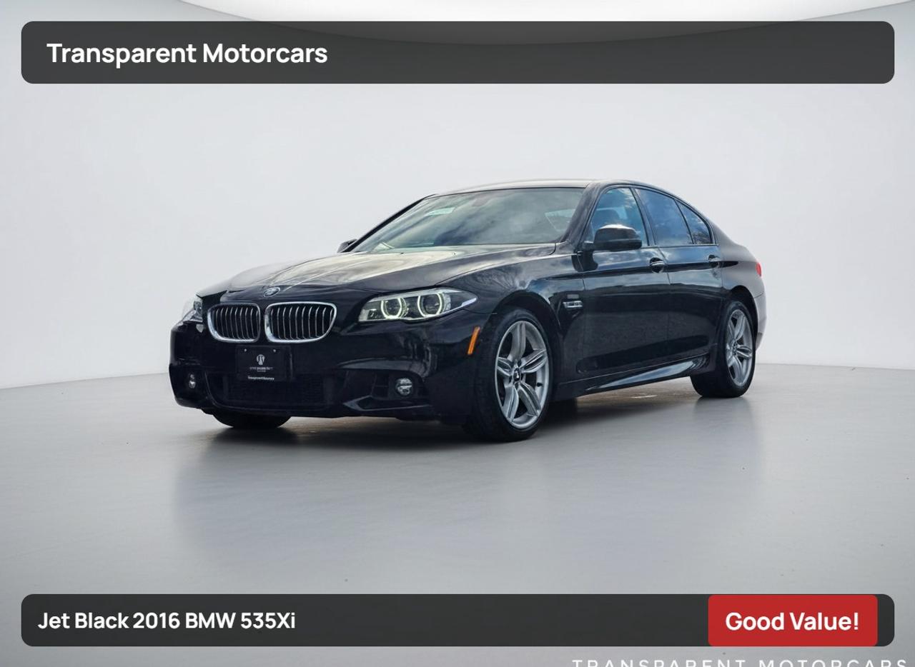 Used 2016 BMW 5 Series 535i xDrive for sale in Richmond, BC