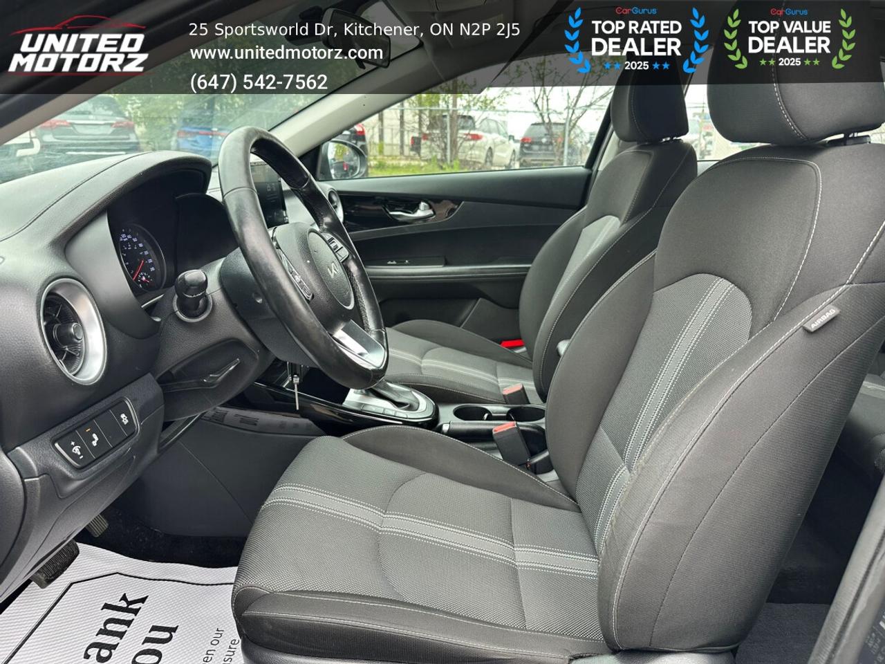 2022 Kia Forte GT LINE~SAFETY CERTIFIED~NO ACCIDENTS~ ONE OWNER~ Photo