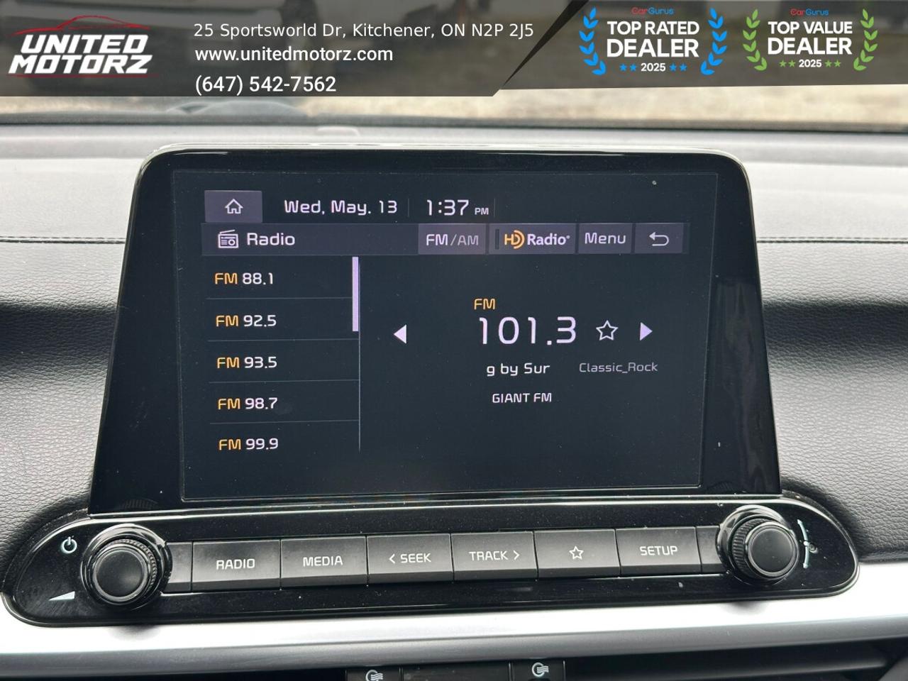 2022 Kia Forte GT LINE~SAFETY CERTIFIED~NO ACCIDENTS~ ONE OWNER~ Photo