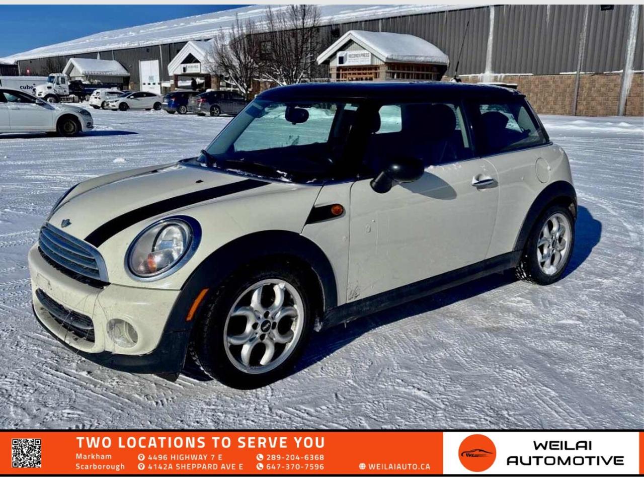 2013 MINI Hardtop Hardtop/No Accident/Manual/Low KMs