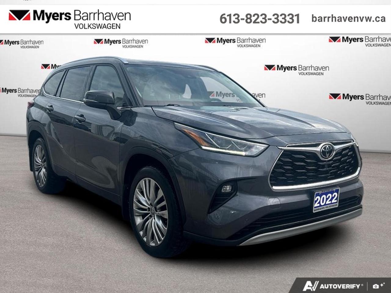 2022 Toyota Highlander Limited  - Sunroof -  Leather Seats Photo